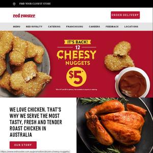 Cheesy Nuggets (6 piece)