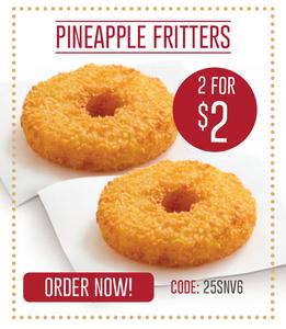 Pineapple Fritter (1 piece)