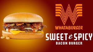 Sweet & Spicy Bacon Burger