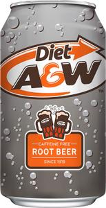 Diet A&W Root Beer (Regular)