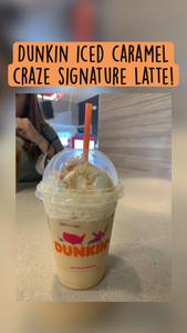 Signature Caramel Craze Latte (Medium)