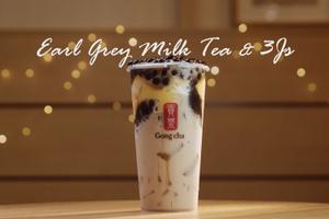 Earl Grey Milk Tea with 3J (Medium)