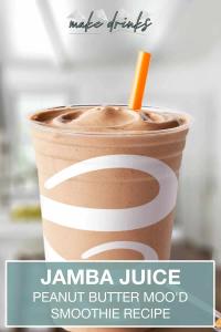 Peanut Butter Moo'd Smoothie (Medium)