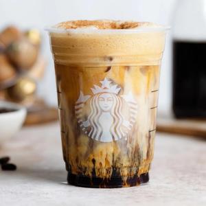 Iced Brown Sugar Oatmilk Shaken Espresso (Grande)