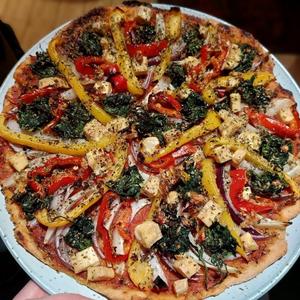 Veggie Plant Based Pizza (1 Slice, Medium)