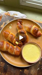 Cheese Pretzel Dog