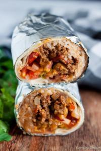 Ground Beef Burrito (Regular)