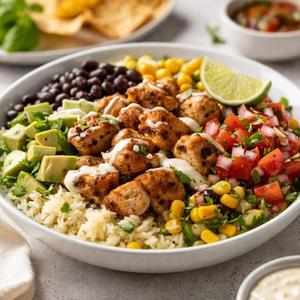 Mild Chicken Burrito Bowl