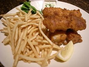 BJ's Brewhouse Blonde Fish 'N' Chips