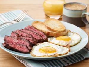 Sirloin Steak & Eggs