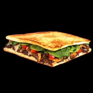 Blueberry BBQ Steak Panini