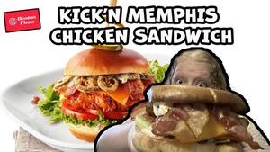 Kick'n Memphis Chicken Sandwich