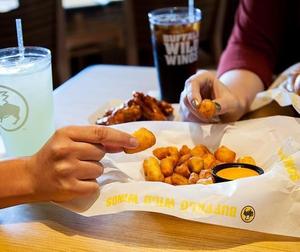 Cheddar Cheese Curds with B-Dubs Dip