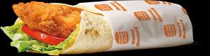 Honey Mustard Royal Crispy Chicken Wrap
