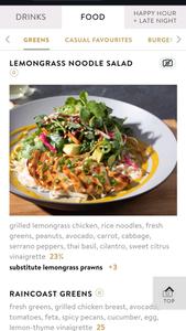 Lemongrass Noodle Salad (No Dressing)