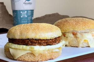 Sausage Biscuit Sandwich