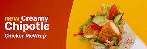 Creamy Chipotle Chicken McWrap (Grilled)