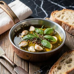 Table Bread with Herbs & Oil