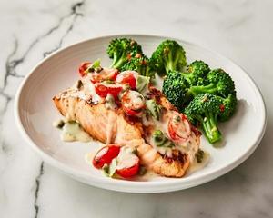 Simply Grilled Salmon