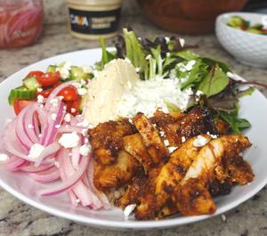 Grilled Chicken Grain Bowl