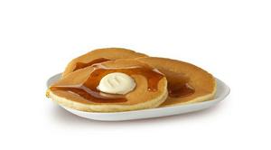 Hotcakes with Syrup and Butter