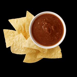 Chips & Tomatillo-Red Chili Salsa