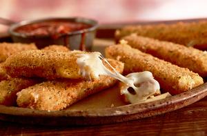 Mozzarella Sticks with Rosé Sauce