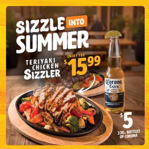 Teriyaki Steak Sizzler