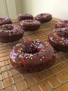 Double Chocolate Cake Doughnut