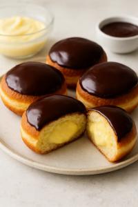 Boston Cream Doughnut