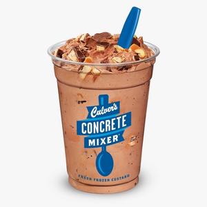 Chocolate Concrete Mixer (Short)