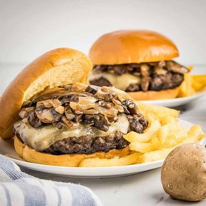 Mushroom Swiss Burger