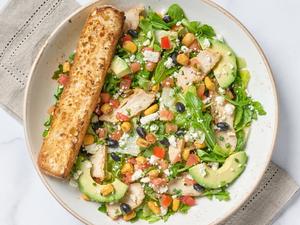 Chicken Avocado Chop Salad