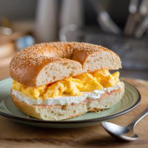 Bagel with Lox and Cream Cheese