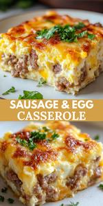 Sausage and Eggs Breakfast