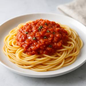 Spaghetti with Marinara Sauce