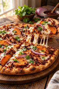 BBQ Chicken Pizza (1 Slice, Medium)