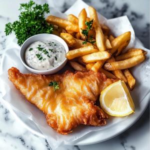Fish and Chips (2 Pieces)