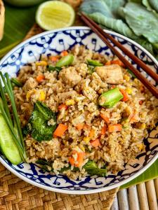 Thai Fried Rice with Chicken