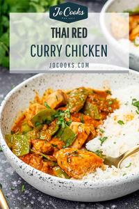 Red Curry with Chicken