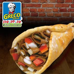 Donair Pizza (1 Slice, Large)
