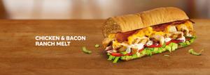 Chicken & Bacon Ranch Melt (Footlong)