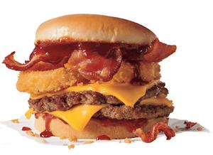 BBQ Bacon Double Cheeseburger