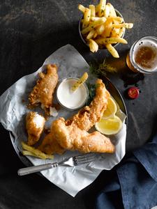 Salt & Vinny Fish & Chips (2 Pieces)