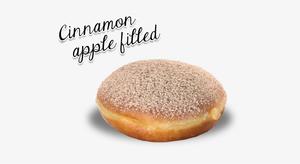 Cinnamon Apple Filled Doughnut