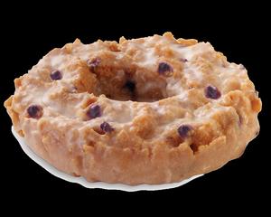 Glazed Blueberry Cake Doughnut