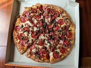 5 Meat Feast Pizza (1 slice)