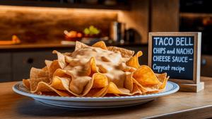 Chips and Nacho Cheese Sauce