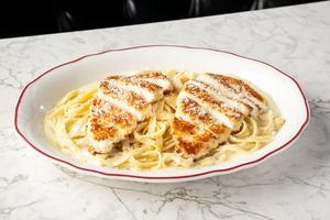 Fettuccine Alfredo with Chicken