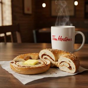 Cinnamon Raisin Bagel
